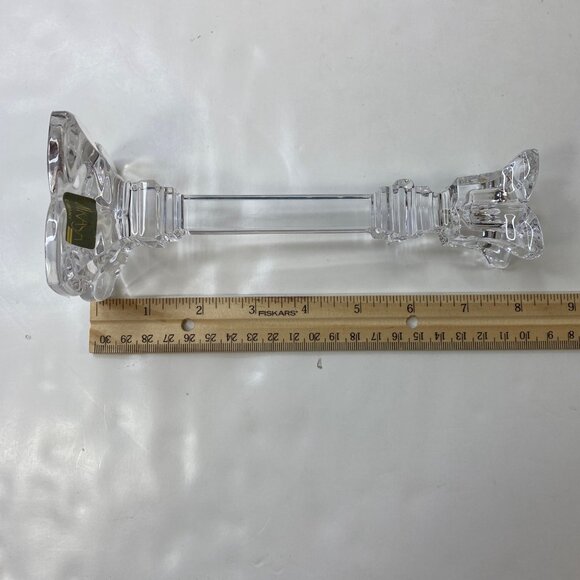 Mikasa Crystal Petals Taper Candle Holders Box Base - Picture 8 of 13